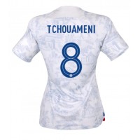 Dámy Fotbalový dres Francie Aurelien Tchouameni #8 MS 2022 Venkovní Krátký Rukáv